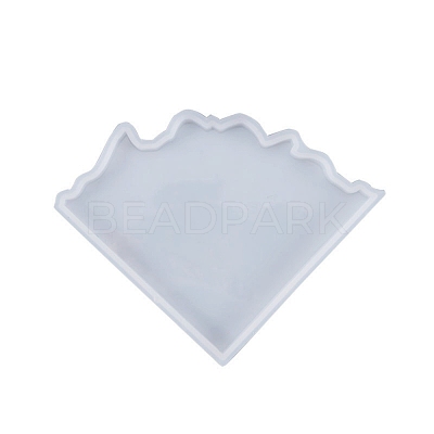 Irregular Cup Mat Mosaic  Silicone Molds DIY-K017-10-1