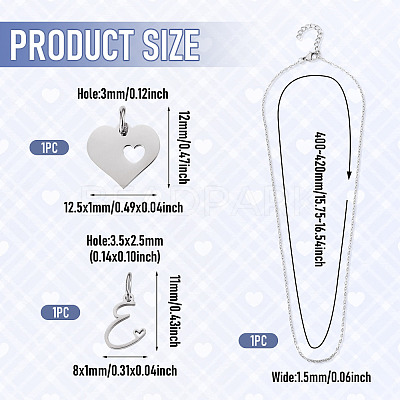 DIY Necklaces Making Kits DIY-TA0015-73E-1