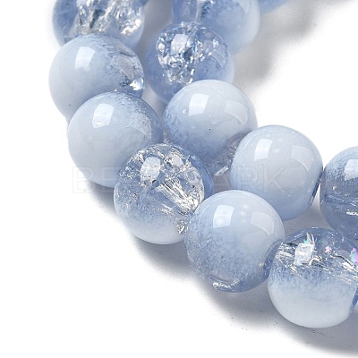 Crackle Glass Beads X1-GLAA-U001-8mm-14-1