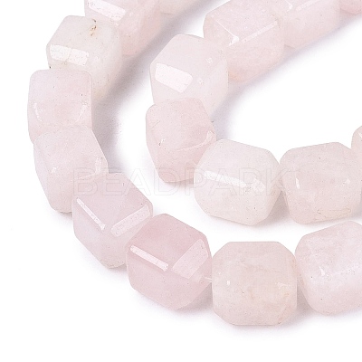 Natural Rose Quartz Beads Strands G-Q608-10O-1