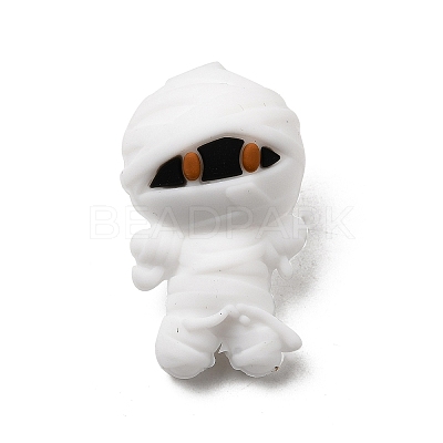 Halloween Silicone Focal Beads SIL-P011-01H-1