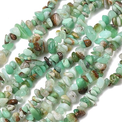 Natural Chrysoprase Beads Strands G-G0004-D01-A-01-1