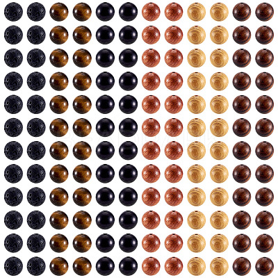 300Pcs 6 Style Beads Jewelry Making Finding Kit DIY-KS0001-32-1