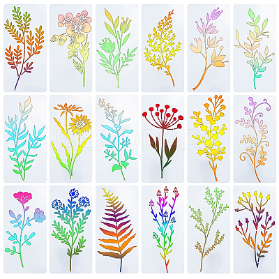 PET Plastic Drawing Painting Stencils Templates DIY-WH0502-62B-1