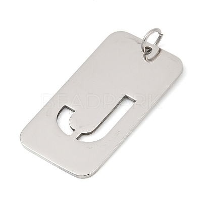 304 Stainless Steel Pendants LS-STAS-M115-01P-J-1