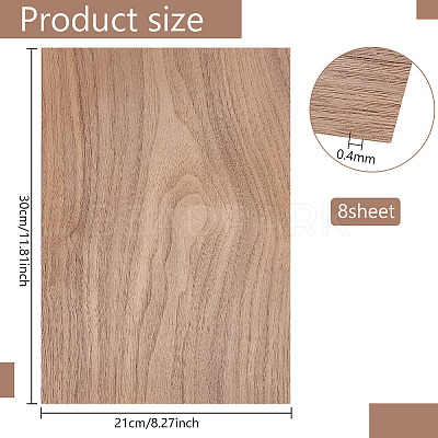 Walnut Wood Sheet DIY-WH0542-15-1