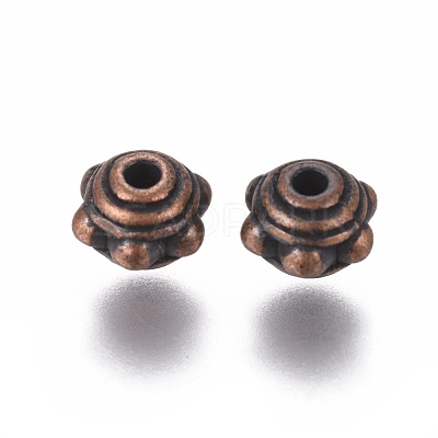 Tibetan Style Alloy Spacer Beads RLF1017Y-1