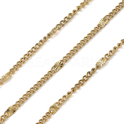 304 Stainless Steel Curb Chains CHS-C015-09G-1