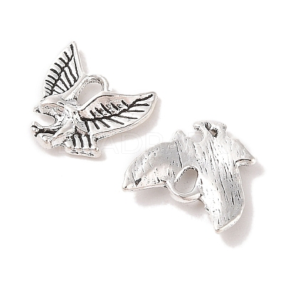 Tibetan Style Alloy Pendants X-TIBEP-20305-AS-R-1