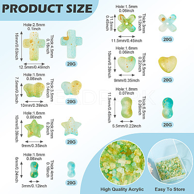 DIY Jewelry Making Findings Kits DIY-TA0012-42A-1