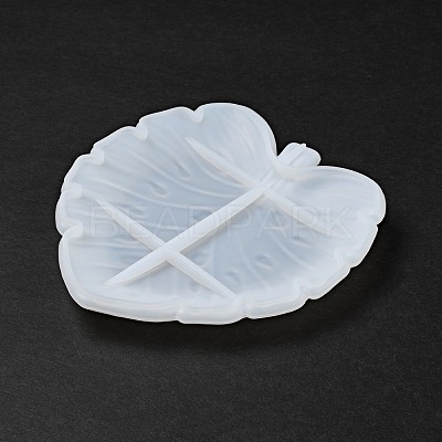 DIY Monstera Leaf Dish Tray Silicone Molds DIY-P070-G03-1