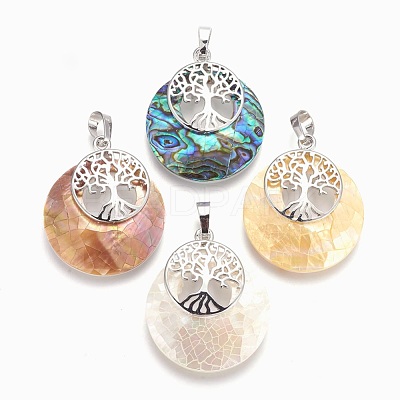 Shell Pendants G-F573-D-1
