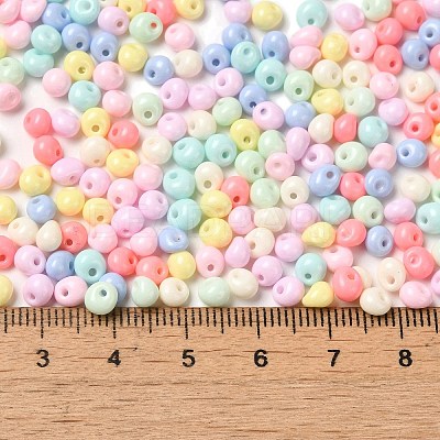 6/0 Opaque Baking Paint Glass Seed Beads X1-SEED-M012-02A-36-1