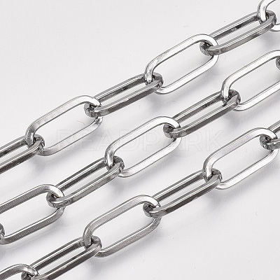 Unwelded Iron Paperclip Chains CH-S125-02C-B-1