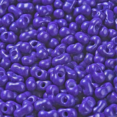 Baking Paint Glass Seed Beads SEED-K009-01A-09-1