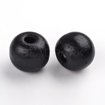 Natural Maple Wood Beads X-TB20mmY-12-1