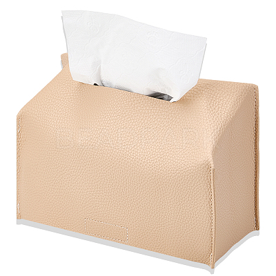 PU Leather Tissue Boxes AJEW-WH20064-35A-1
