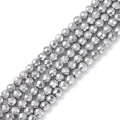 Non-magnetic Synthetic Hematite Beads Strands X-G-Q663-2-1