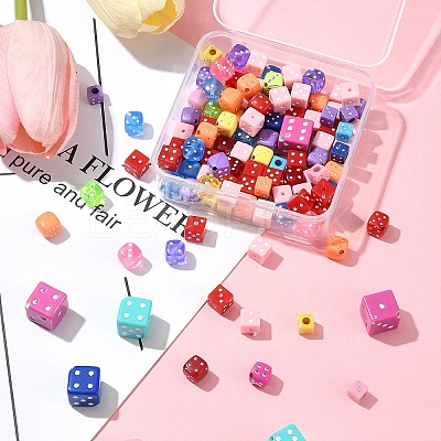 Acrylic Beads Sets OACR-FS0001-76-1