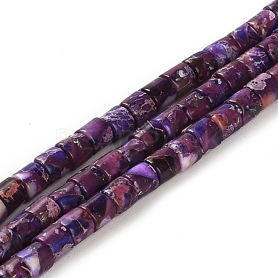 Synthetic Regalite/Imperial Jasper/Sea Sediment Jasper Beads Strands G-F765-E01-01-1