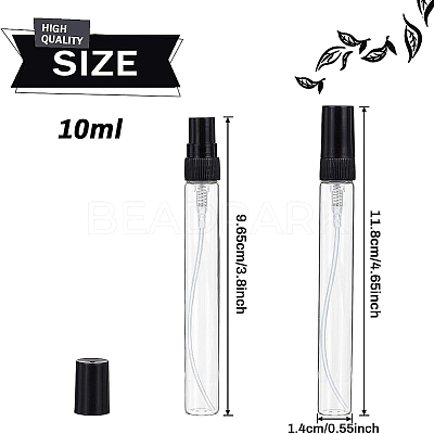 Mini Refillable Glass Spray Bottles MRMJ-BC0002-12A-1