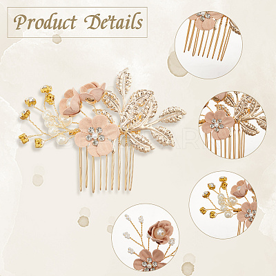 Plastic and Resin and Iron Hairpin Set OHAR-WH20020-04B-1