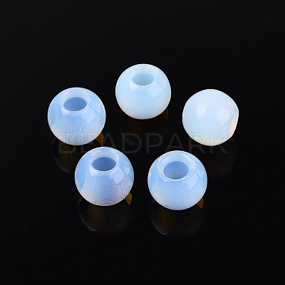 Opalite European Beads G-Q607-02A-1
