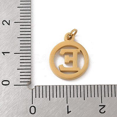 304 Stainless Steel Charms
with Jump Ring LS-STAS-R001-02G-E-1