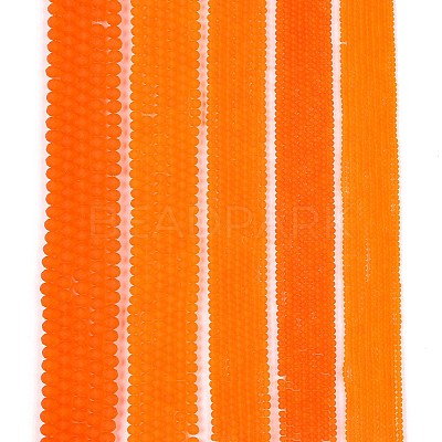 Transparent Glass Beads Strands X-EGLA-A044-T6mm-MD25-1