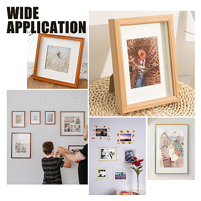 Paper Picture Photo Mat AJEW-WH0329-13A-1