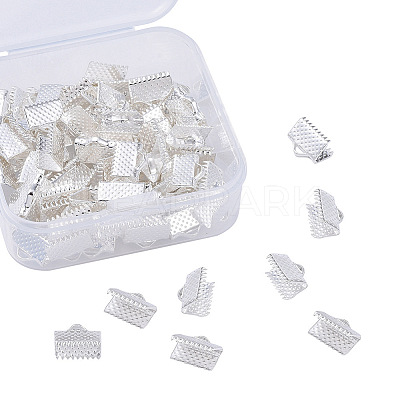 Iron Ribbon Crimp Ends IFIN-YW0001-13S-LF-1