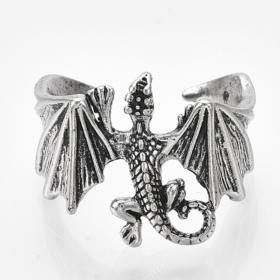 Alloy Cuff Finger Rings RJEW-T008-03-1