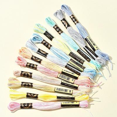 6-Ply Polyester Embroidery Floss OCOR-FZ0001-01B-1