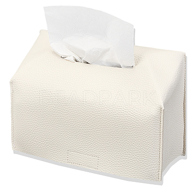 PU Leather Tissue Boxes AJEW-WH20064-35C-1