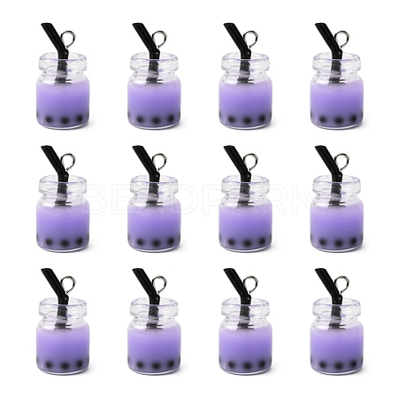Glass Bottle Pendants X-CRES-S359-01F-1