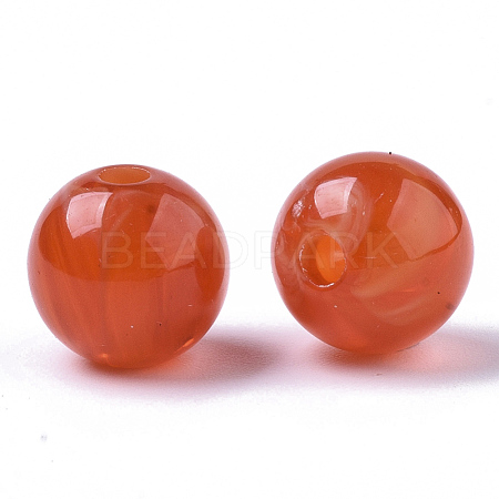 Acrylic Beads OACR-S037-002F-1