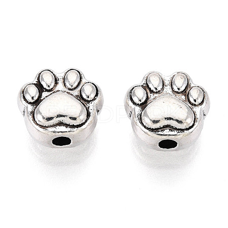 Tibetan Style Alloy Beads TIBE-N013-05AS-1