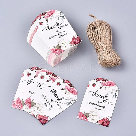 Thank You for Celebrating with Us Paper Gift Tags X1-CDIS-K002-D01-1