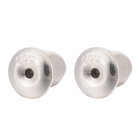 925 Sterling Silver Ear Nuts STER-K167-037D-S-1