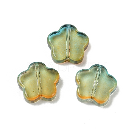 Transparent Glass Beads DGLA-E004-03D-1
