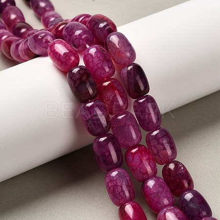Natural Dragon Veins Agate Beads Strands G-D317-A01-02-1