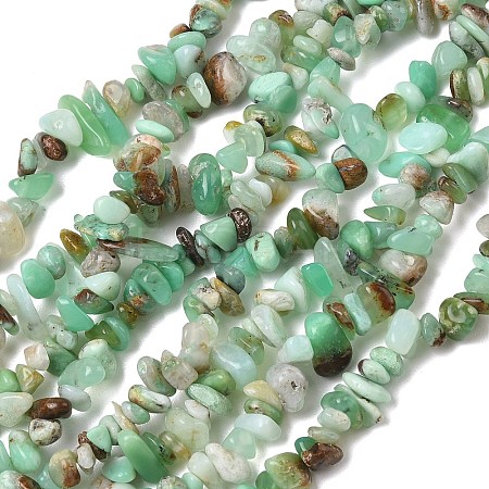Natural Chrysoprase Beads Strands G-G0004-D01-A-01-1