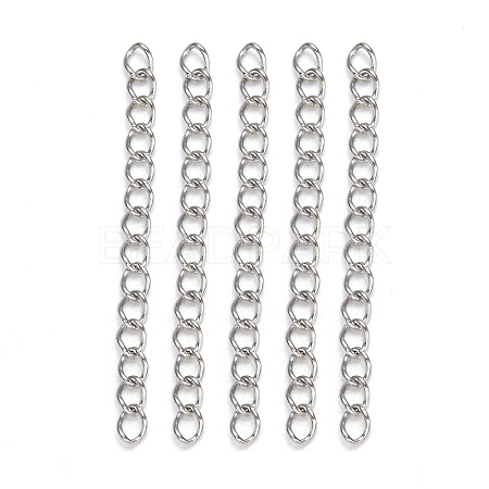 Tarnish Resistant 304 Stainless Steel Ends Chains LS-CHS-R005-1