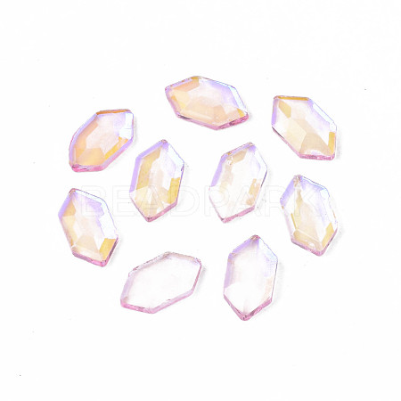 Glass Rhinestone Cabochons MRMJ-N027-044A-1