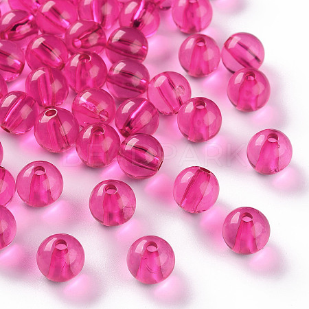 Transparent Acrylic Beads MACR-S370-A10mm-706-1