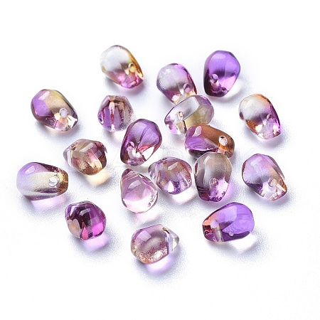 Transparent Glass Charms LS-GLAA-O017-02E-1
