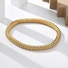 304 Stainless Steel Stretch Bangles for Women LS-BJEW-P315-02G-G-2