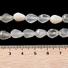 Natural White Agate Beads Strands G-P520-B03-01-5