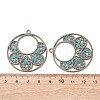 Tibetan Style Alloy Pendants FIND-B055-02B-3