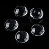 Transparent Glass Cabochons X-GGLA-R026-10mm-6